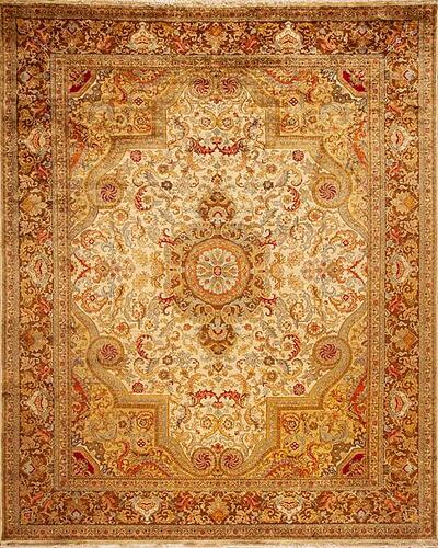 164381 Golden Age <br> Jewel Ivory/Bronze  12.1 X 15.0